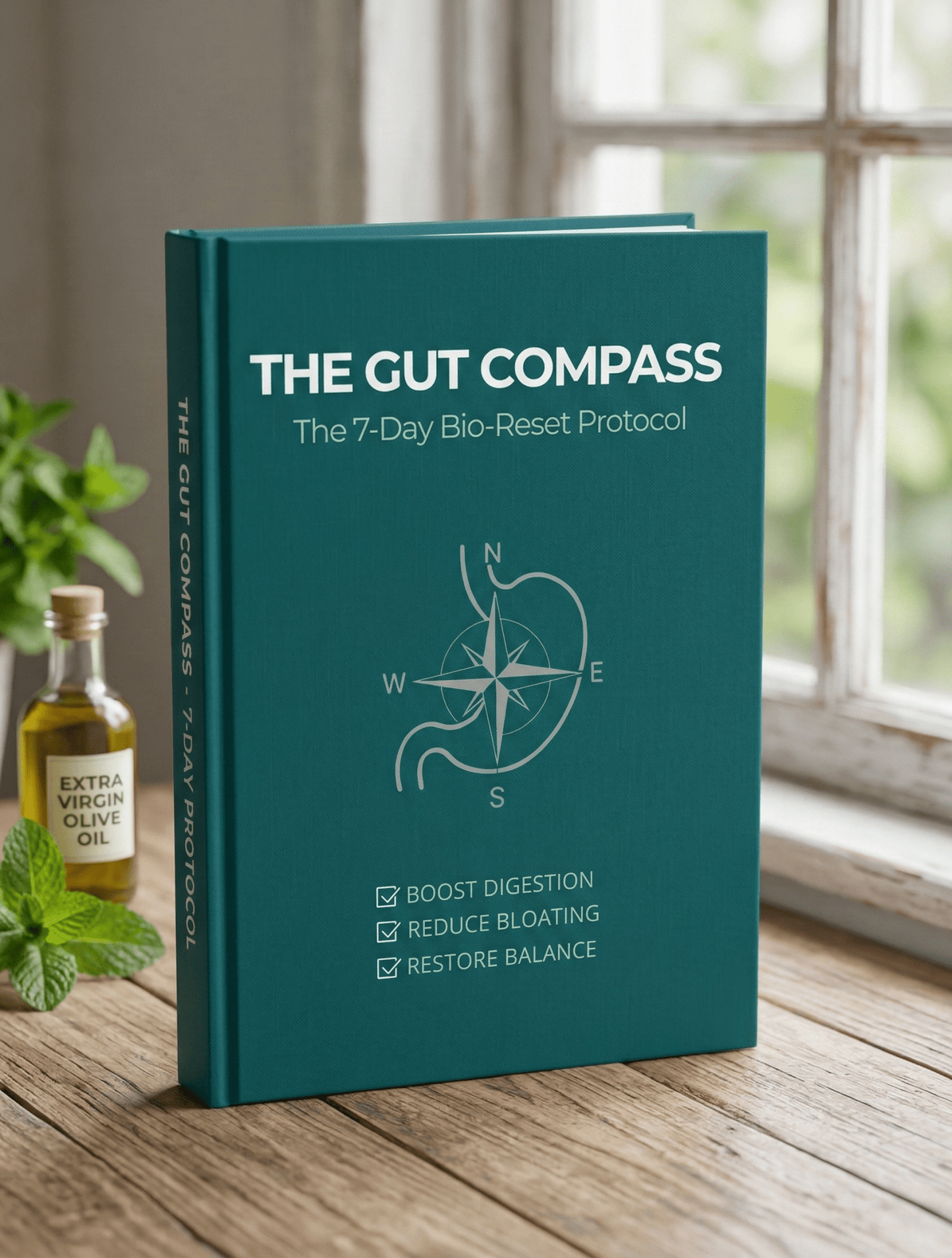 The Gut Compass: 7 - Day Flat Belly Protocol - Gut Compass